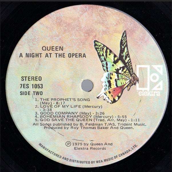 Queen - A Night At The Opera - 1975 Original! VinylPursuit.com
