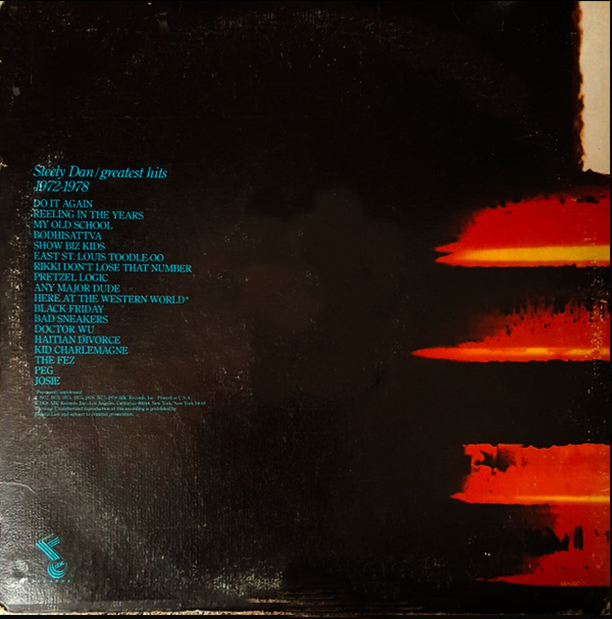 Steely Dan – Greatest Hits - 1978 Original!