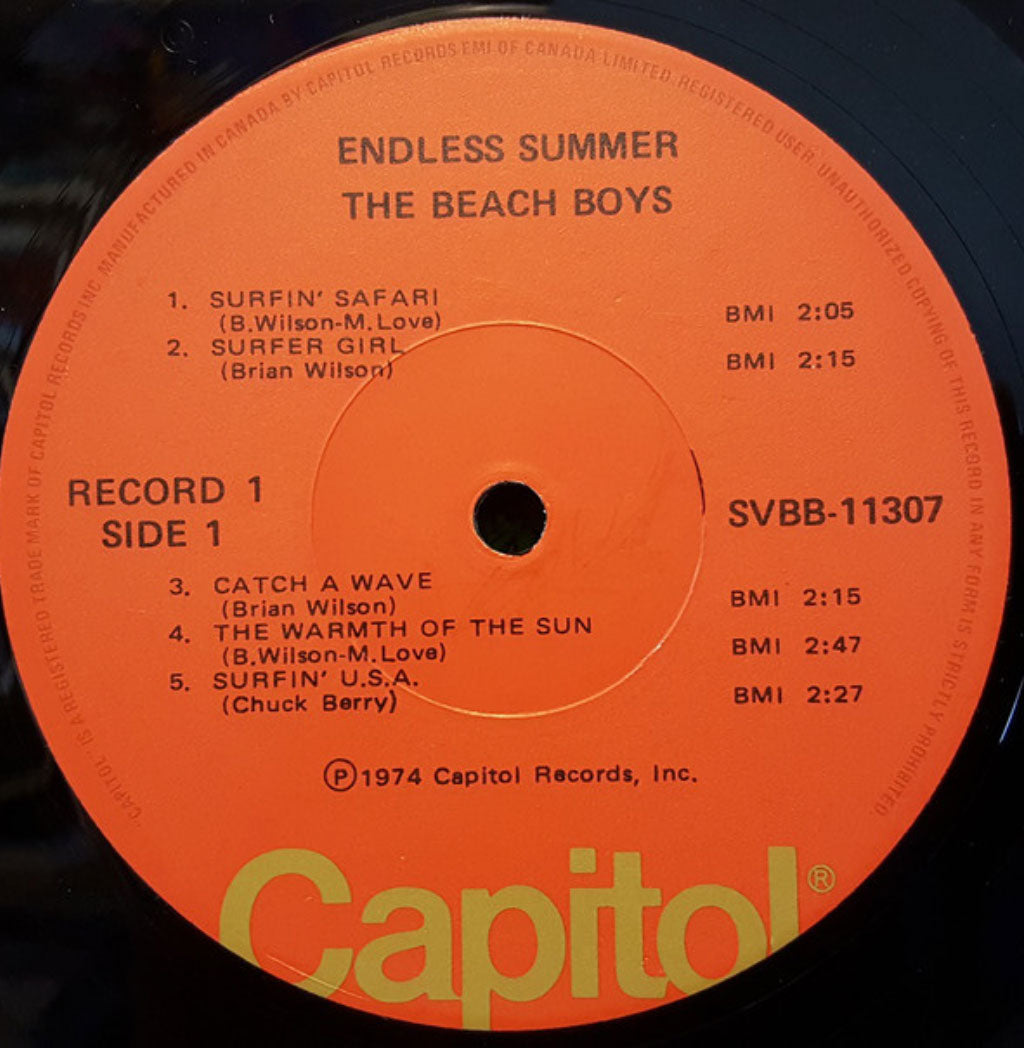 The Beach Boys - Endless Summer - 1977 Original with Poster!