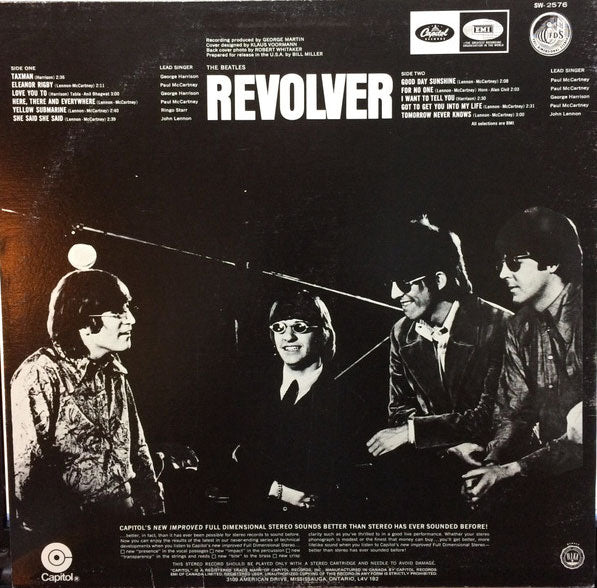 The Beatles- Revolver - Early US Pressing - 1976