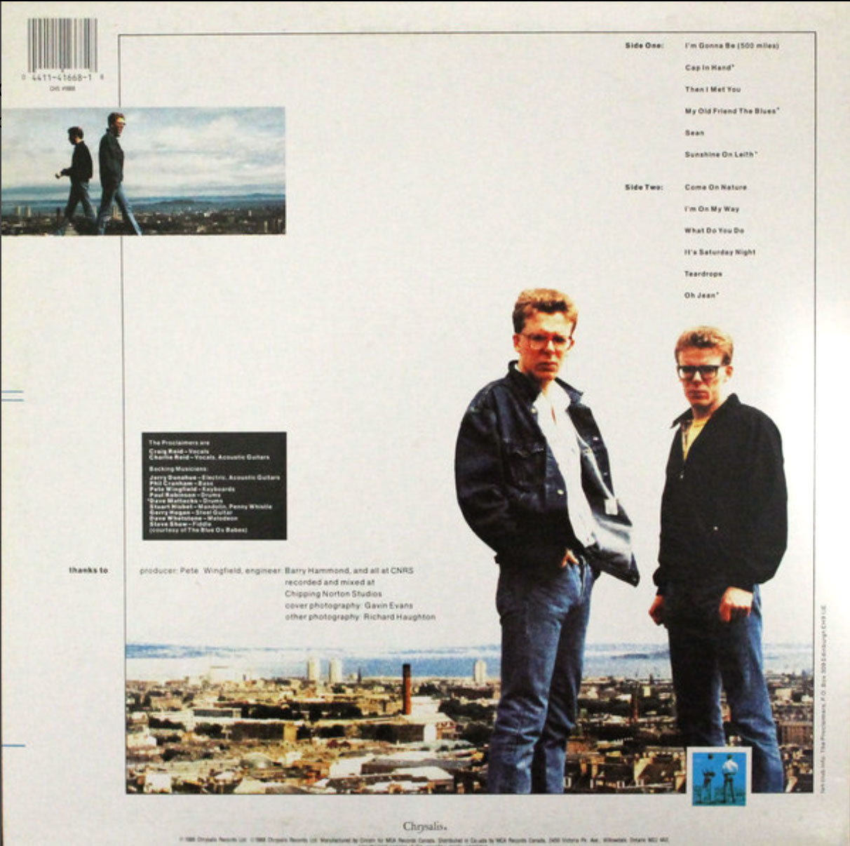 The Proclaimers – Sunshine On Leith - 1988 Original!