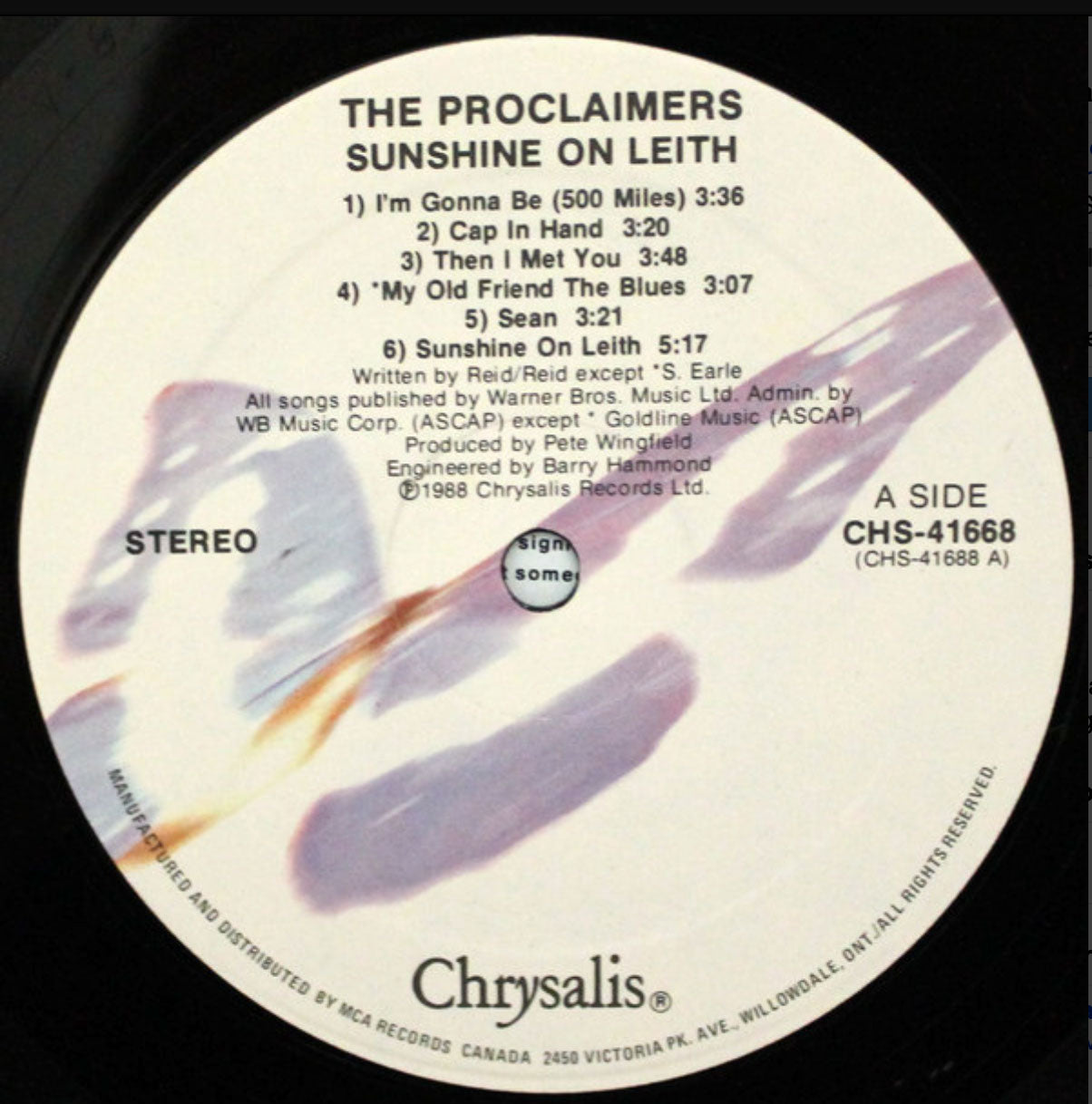 The Proclaimers – Sunshine On Leith - 1988 Original!