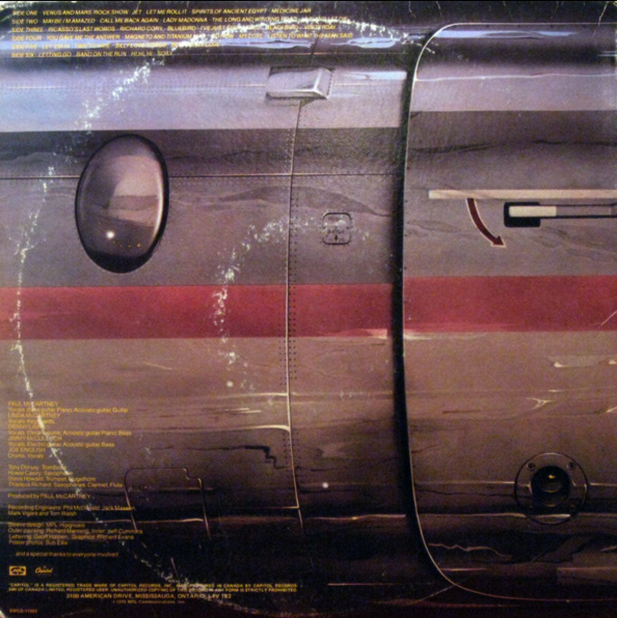 Wings – Wings Over America (3-Album Set) - 1976 Original