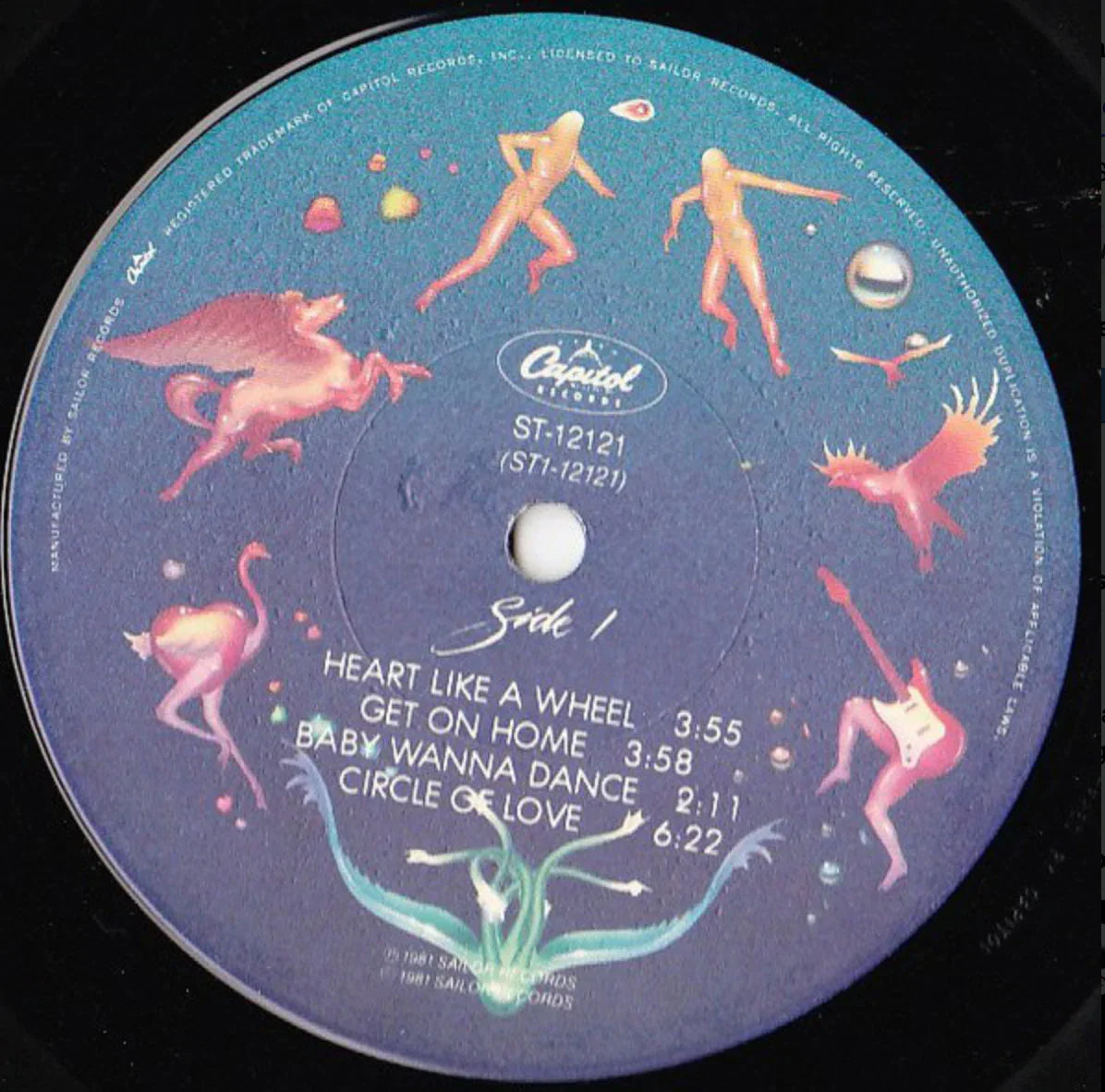 Steve Miller Band ‎– Circle Of Love - 1981