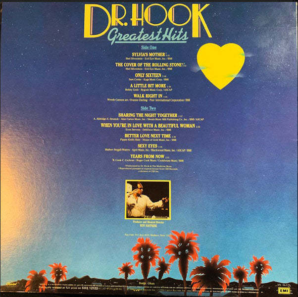 Dr Hook - Greatest Hits - 1980 Original! VinylPursuit.com