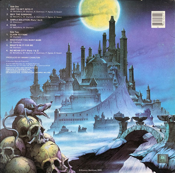 Nazareth – No Mean City - 1979 VinylPursuit.com