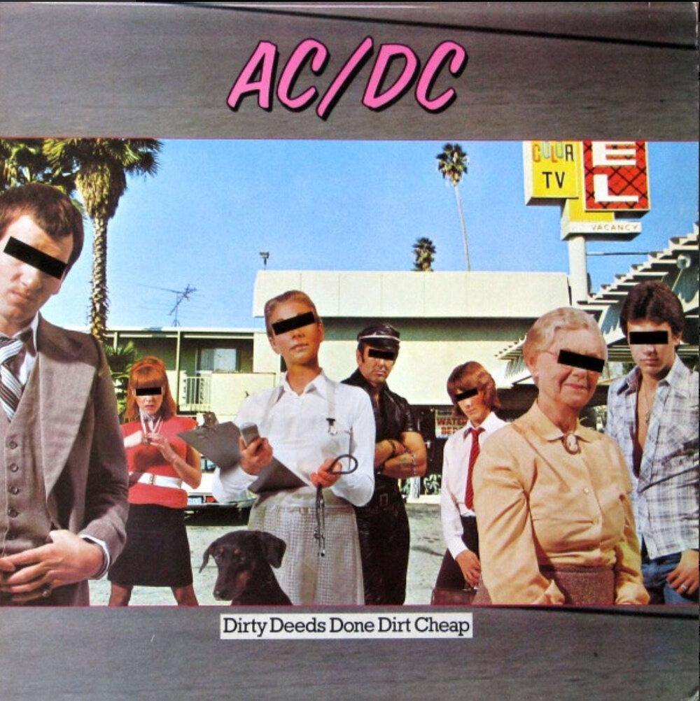 AC/DC ‎– Dirty Deeds Done Dirt Cheap - VinylPursuit.com