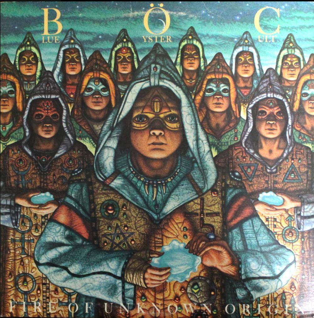 Blue Oyster Cult ‎ Fire Of Unknown Origin 1981 Vinyl Pursuit Inc