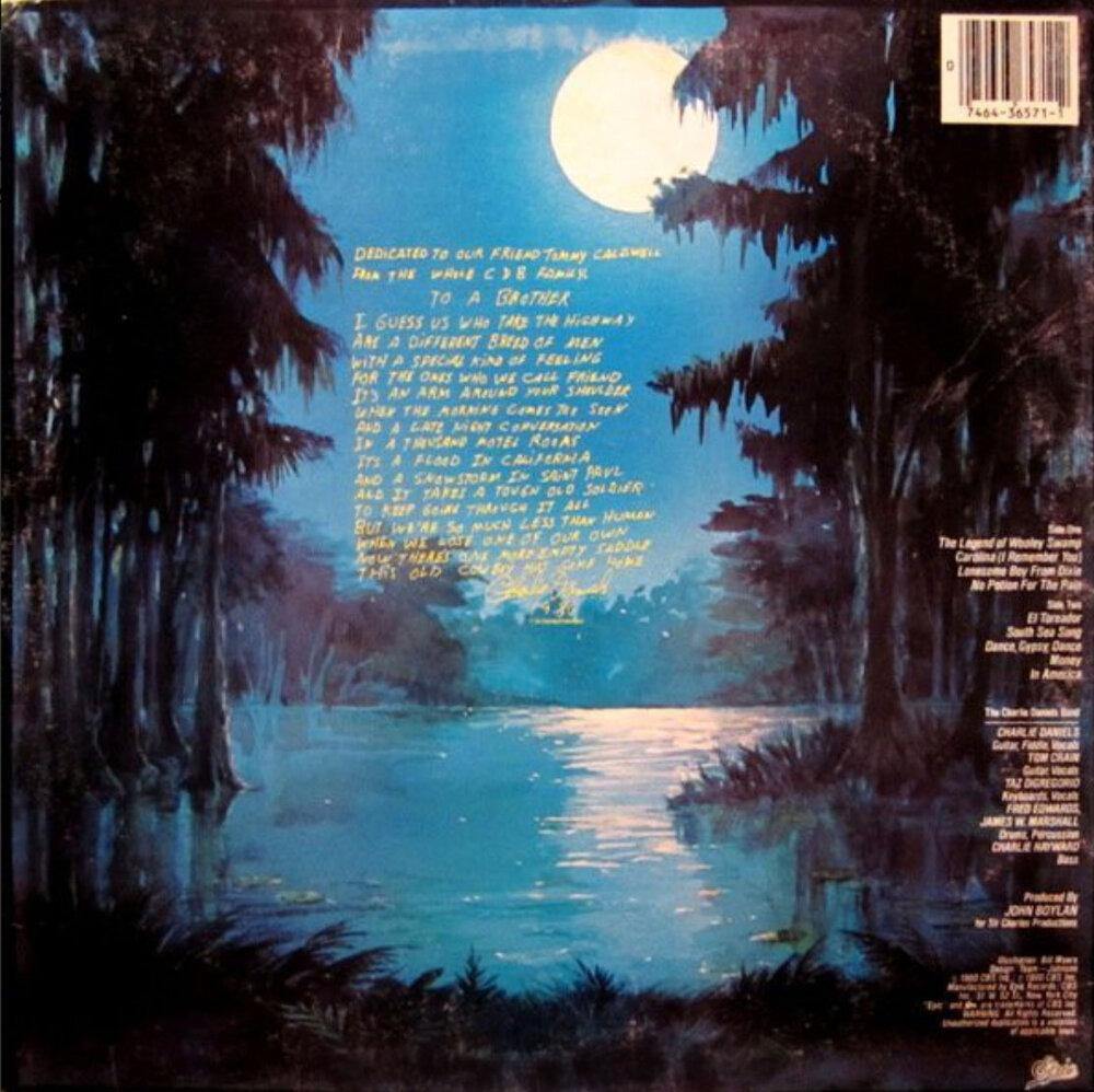 CHARLIE DANIELS BAND - Full Moon - VinylPursuit.com