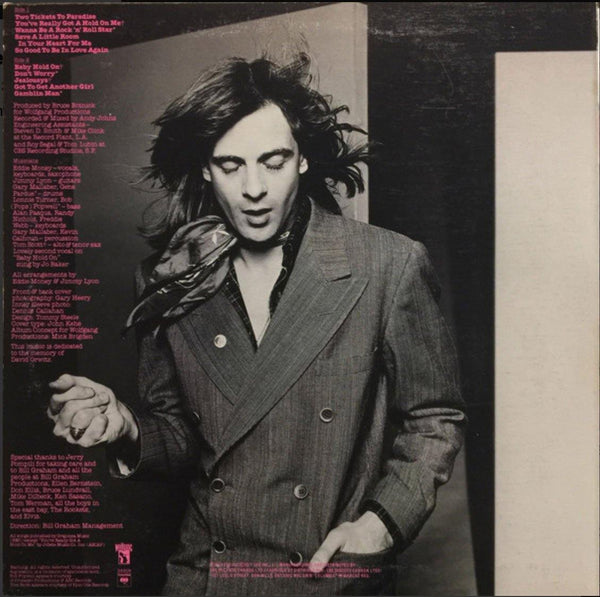 Eddie Money - Closing the Gap - 1977 – Vinyl Pursuit Inc