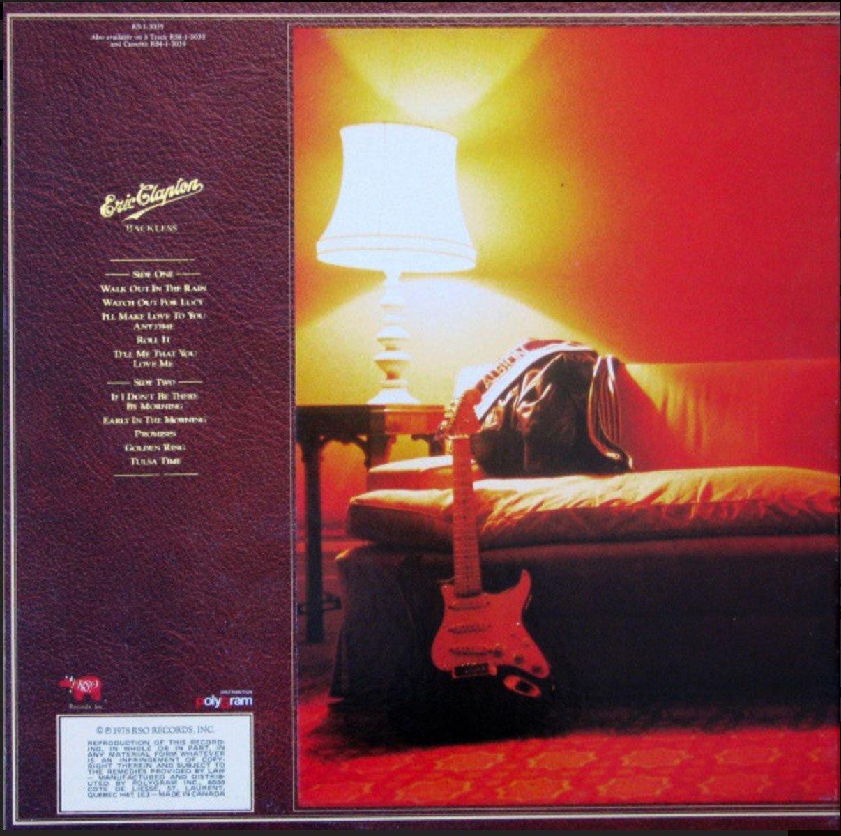 ERIC CLAPTON ‎– Backless - VinylPursuit.com