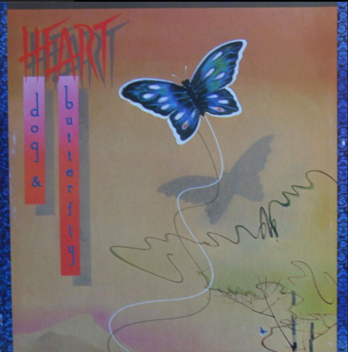 HEART - Dog & Butterfly - VinylPursuit.com