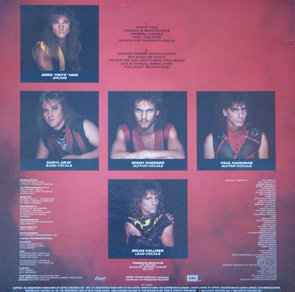 Helix ‎– Walkin' The Razor's Edge - 1984 in Shrinkwrap! VinylPursuit.com