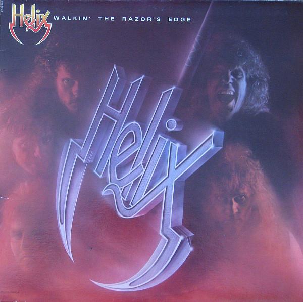 Helix ‎– Walkin' The Razor's Edge - 1984 in Shrinkwrap! VinylPursuit.com