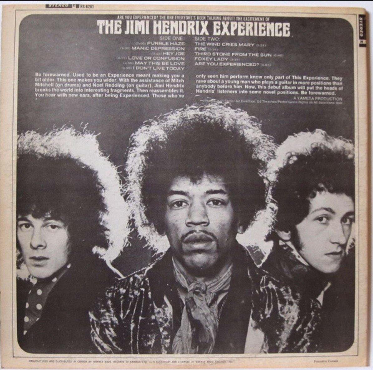 JIMI HENDRIX ‎– Are You Experienced? - VinylPursuit.com