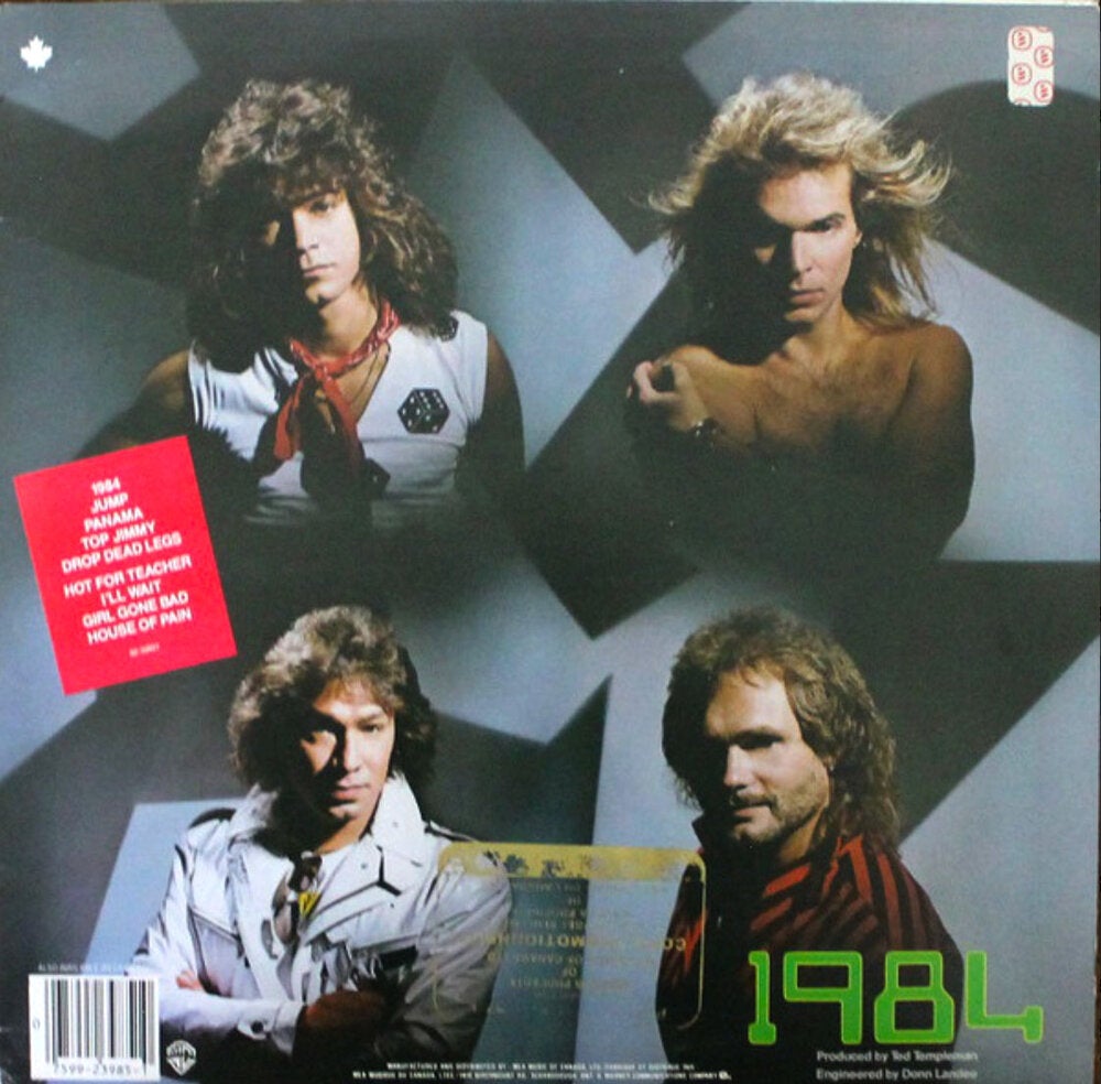 Van Halen ‎– 1984 - Early Pressing