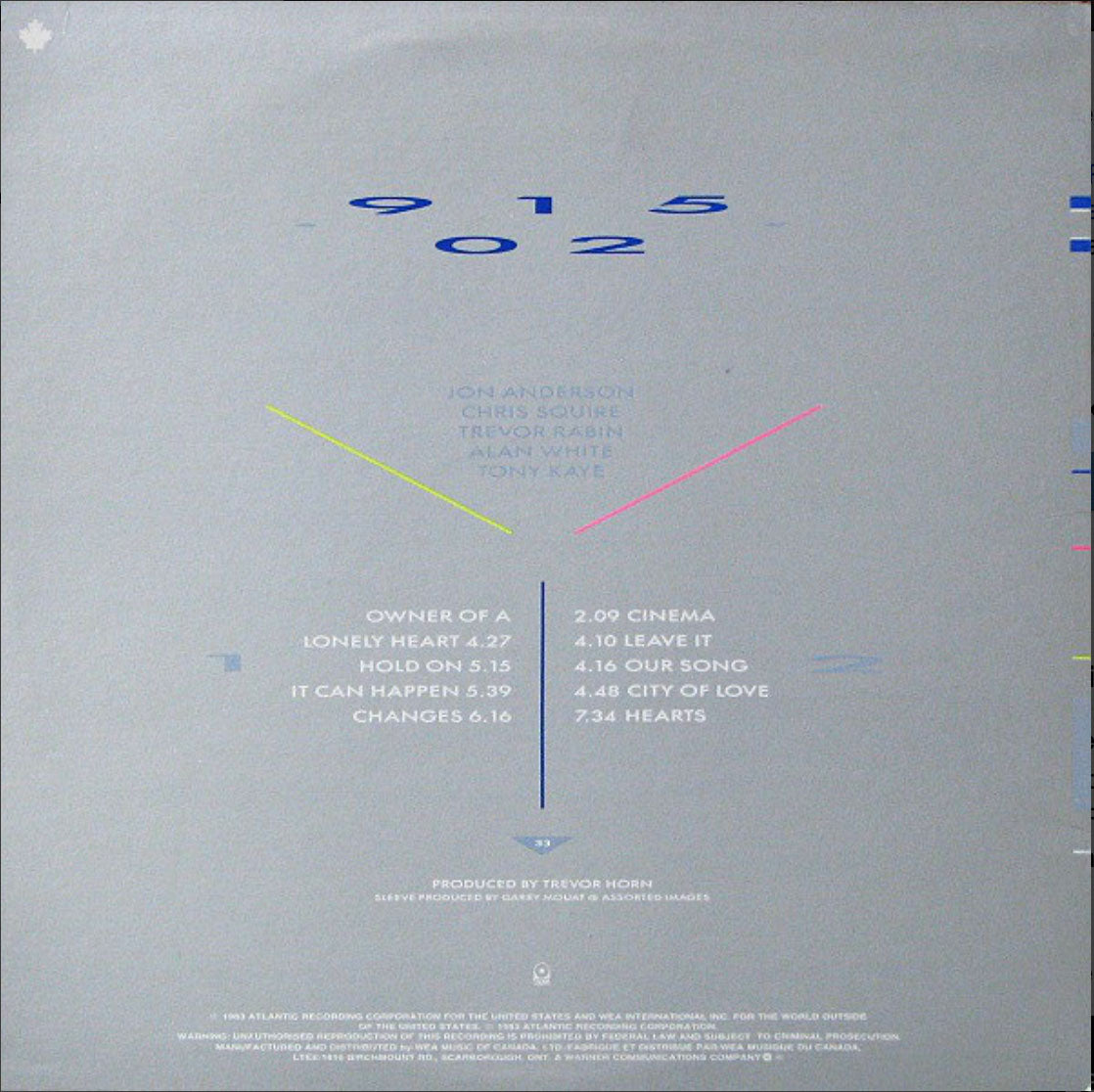 Yes ‎– 90125 VinylPursuit.com