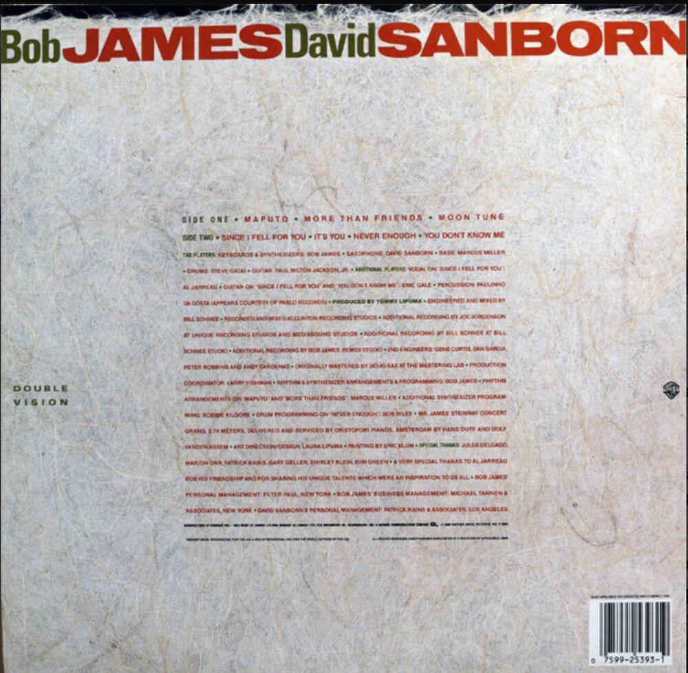 BOB JAMES / DAVID SANBORN ‎– Double Vision - VinylPursuit.com