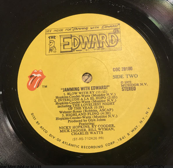 Jamming With Edward - Nicky Hopkins, Ry Cooder, Mick Jagger, Bill Wyman, Charlie Watts