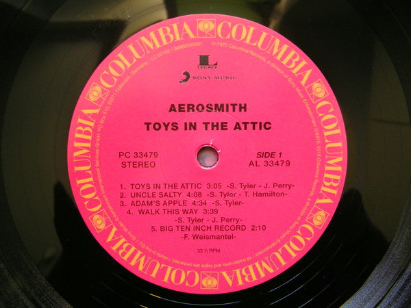 Aerosmith ‎– Toys In The Attic - Remastered