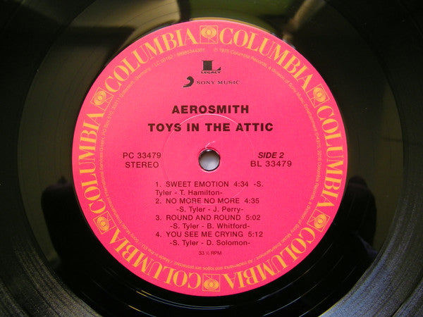 Aerosmith ‎– Toys In The Attic - Remastered