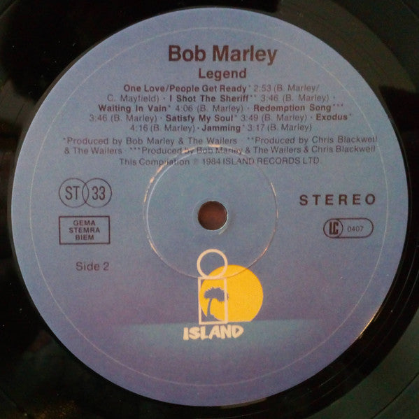 Bob Marley and The Wailers - Legend, The Best Of