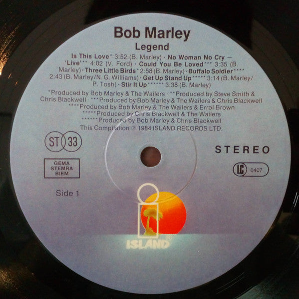 Bob Marley and The Wailers - Legend, The Best Of