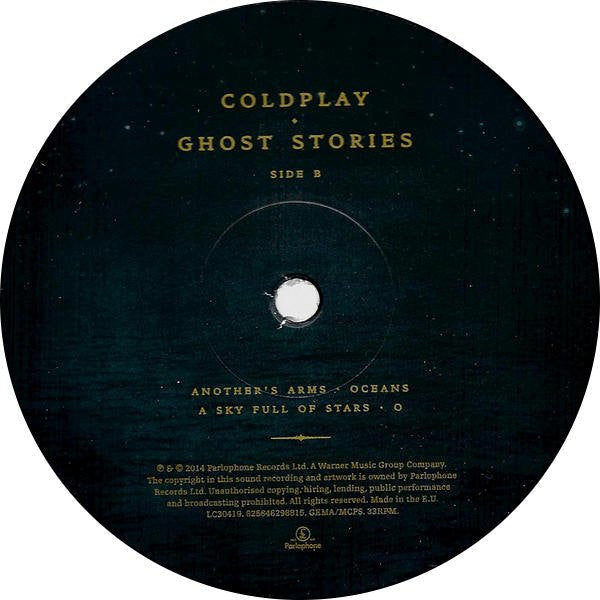 Coldplay Ghost Stories Album Cover