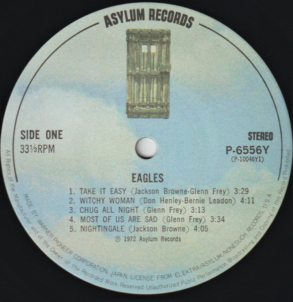 Eagles – Eagles - 1981 Japanese Pressing!