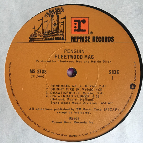 Fleetwood Mac – Penguin - 1973 US Pressing