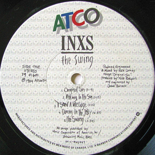 INXS – The Swing - 1984 Original!