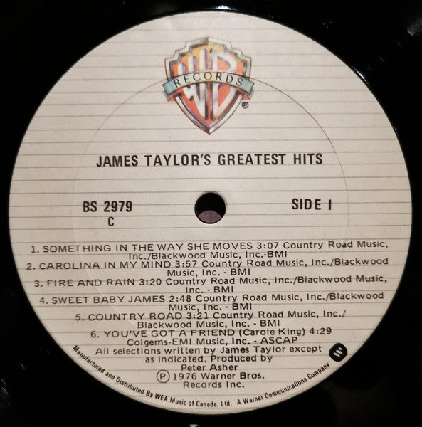 James Taylor – James Taylor's Greatest Hits