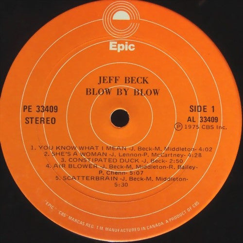Jeff Beck ‎– Blow By Blow - 1975 Original