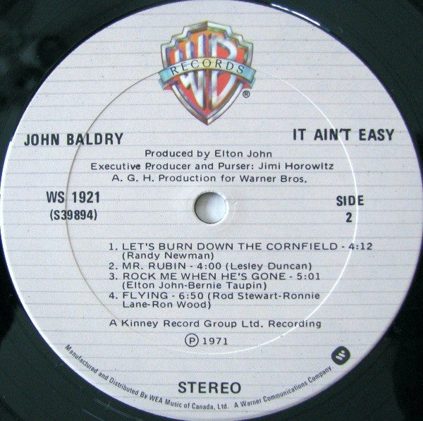 John Baldry – It Ain't Easy