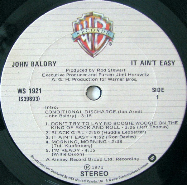 John Baldry – It Ain't Easy