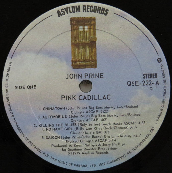 John Prine – Pink Cadillac - 1979
