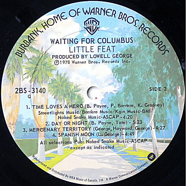 Little Feat – Waiting For Columbus - 1978 – Vinyl Pursuit Inc