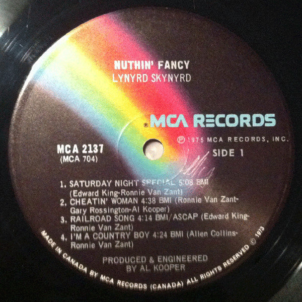 Lynyrd Skynyrd – Nuthin' Fancy - 1975 Original