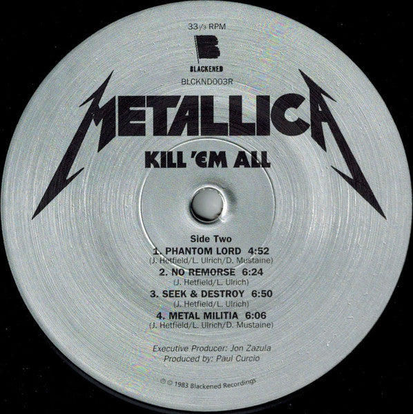 Metallica - Kill 'Em All (Vinilo)