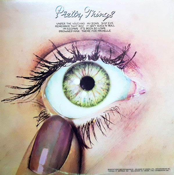 Pretty Things ‎– Savage Eye - 1975 Pressing