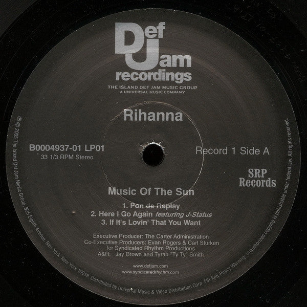 rihanna music of the sun album cover