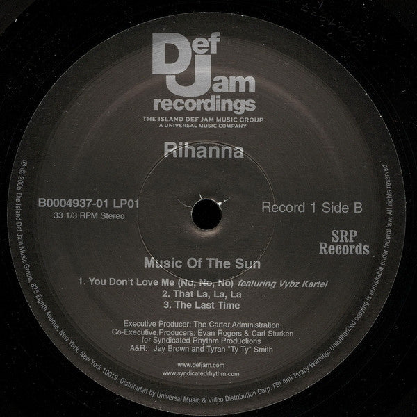 Rihanna – Music Of The Sun - Rare