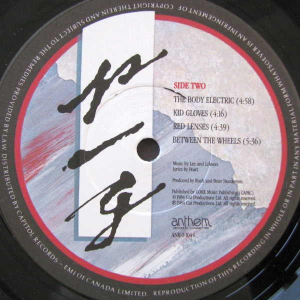 Rush – Grace Under Pressure - 1979, Sealed!