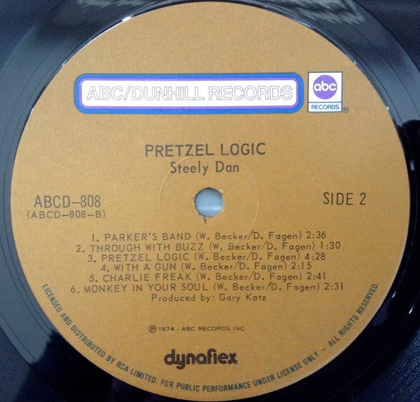 Steely Dan ‎– Pretzel Logic - 1974 Pressing