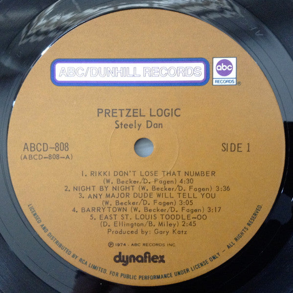 Steely Dan ‎– Pretzel Logic - 1974 Pressing