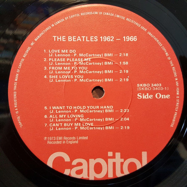 The Beatles ‎– Greatest Hits 1962-1966