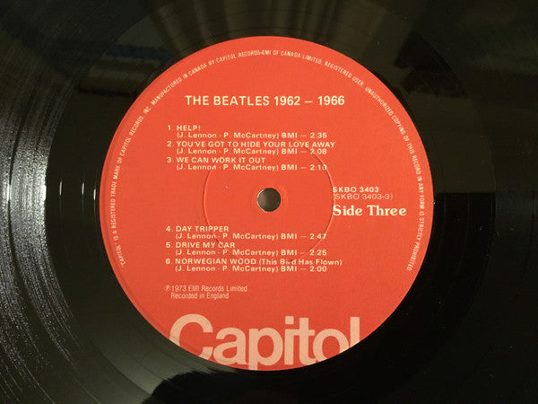 The Beatles ‎– Greatest Hits 1962-1966