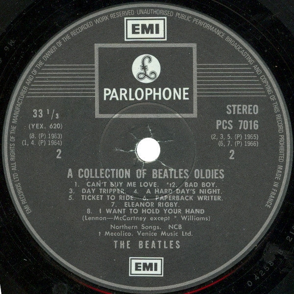 The Beatles ‎– A Collection Of Beatles Oldies - UK Pressing!
