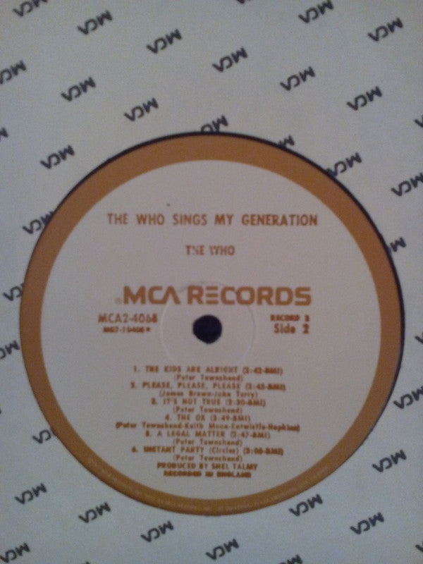 The Who – Magic Bus / The Who Sings My Generation - 1977 US Pressing