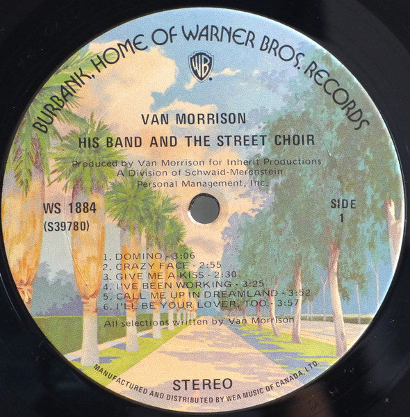 Van Morrison ‎– His Band And The Street Choir